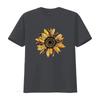Leopard Sunflower T Shirt Print Botanical Mothers Day Gift Unisexs Flowers Vintage Breathable Comfortable Fashion