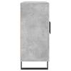 Sideboard Concrete Grey 90 x 34 x 80 cm Engineered Wood