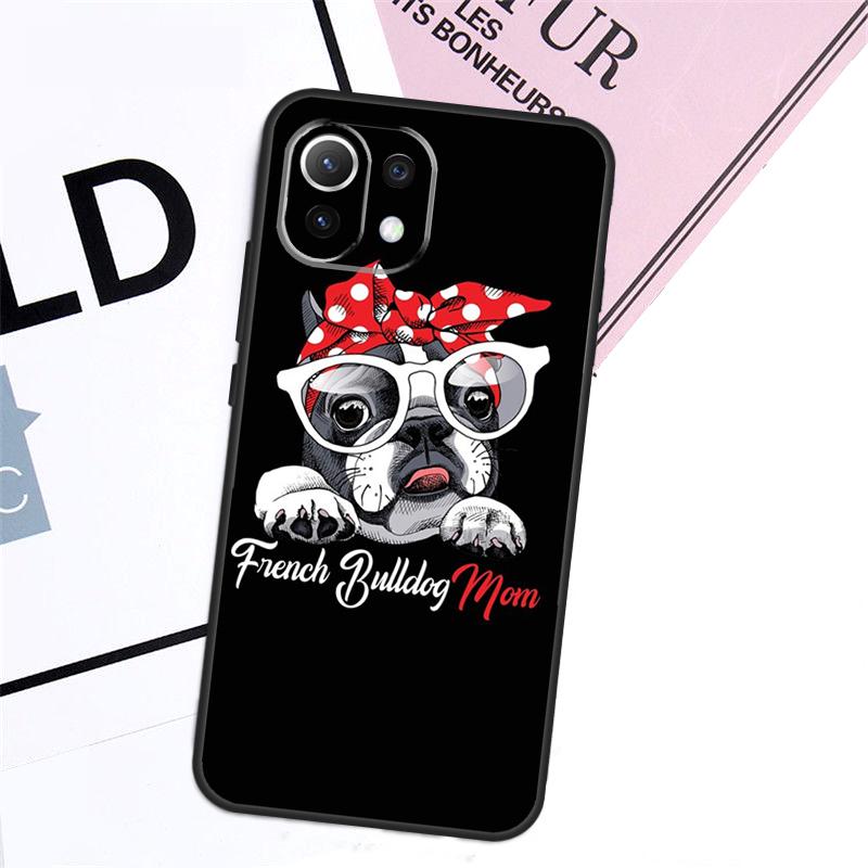 French Bulldog Dog Case For Xiaomi 13T Pro 13 14 Ultra 12T 11T 12 Lite POCO X6 Pro X3 X4 X5 F3 M5s M6 F5 Cover