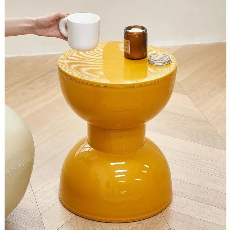 NEW Creative Plastic Small Stool Thickened Household Cream Dining Stool Small Household Stool Scandinavian Shoe-changing