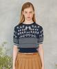 Baitalssain Flower Crop Knit (2Colors)