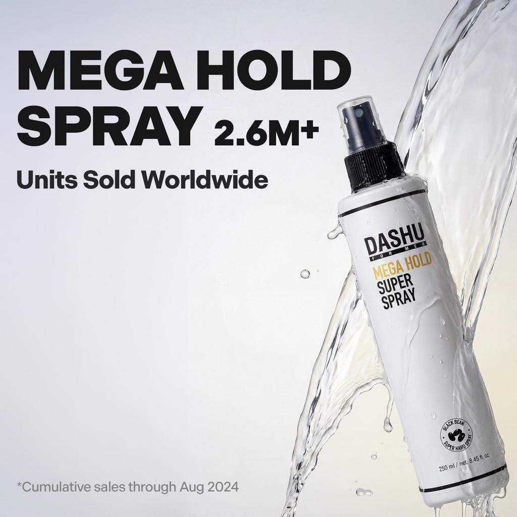 DASHU For Men Premium Mega Hold Super Spray 250ml