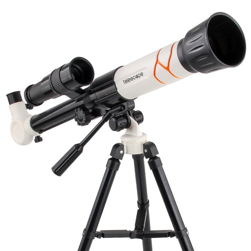 Kids STEM Telescope with 3 Eyepieces Science Experiment Teaching Portable Astronomy Telescope Toys for Children Birthday Gifts