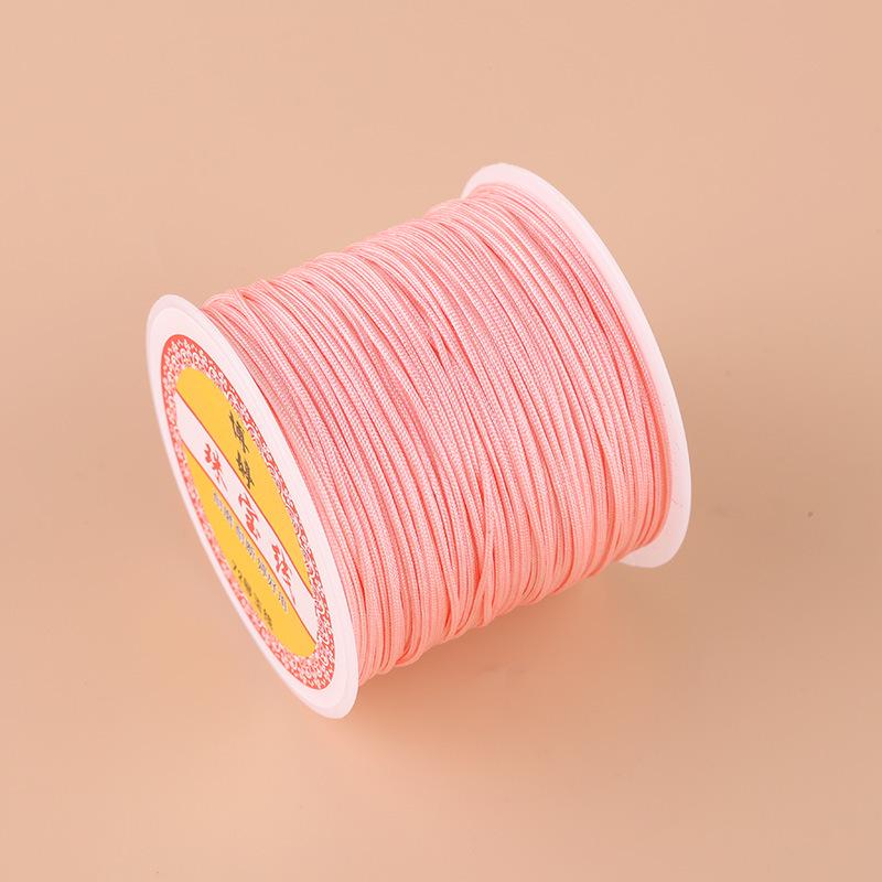 Boting Jade No. 72 0.8mm Nylon Thread for DIY Braided Cord Bracelet Weaving and Pendant Making.