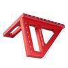 Aluminum Alloy Multi Angle Measuring Ruler Woodworking Square Protractor 45 Degrees  90 Degrees  Miter Triangle Ruler