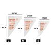 100pcs Disposable Pastry Bags Icing Piping Fondant Cake Cream Tip Baking Tools
