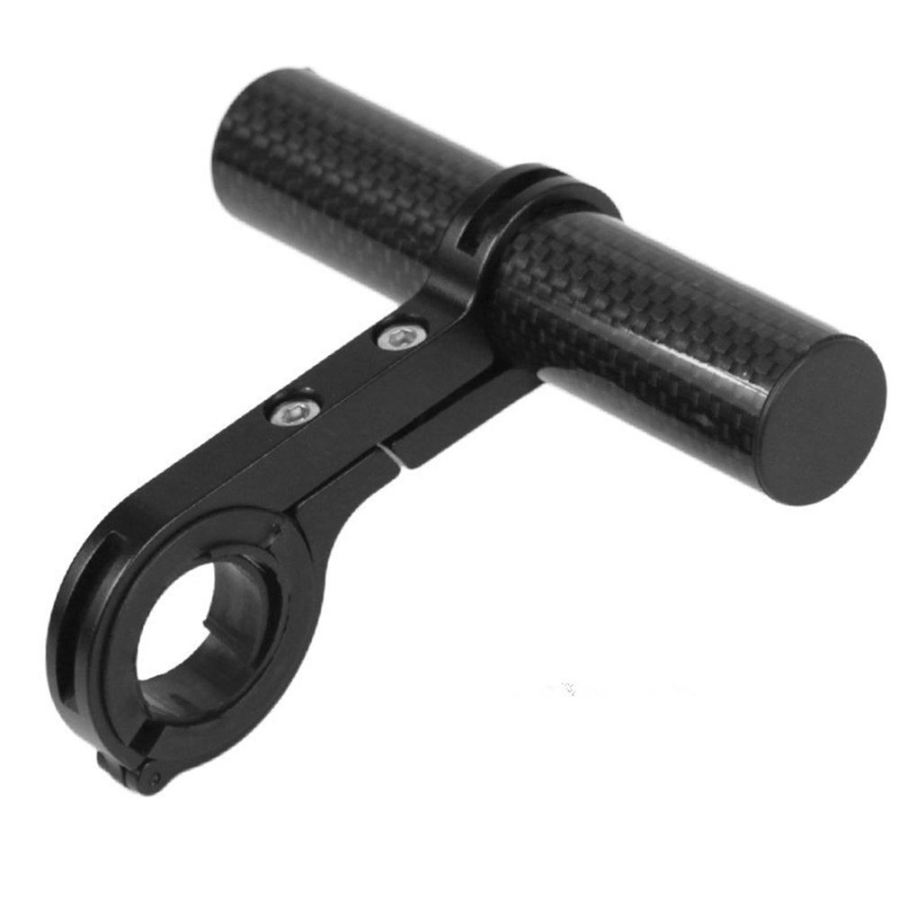 Mountain Bike Handlebar Extender Handle Bar Cellphone Speed Meter Extension Bracket Outdoor Frame Accessories Carbon Fiber
