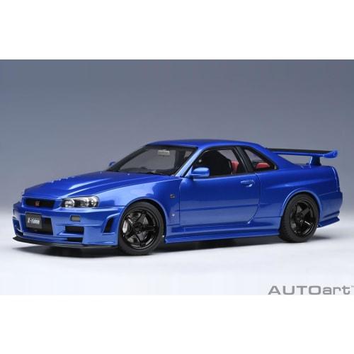 AUTOart 1/18 Scale Nismo R34 GT-R Z-tune Bayside Blue Finished Product