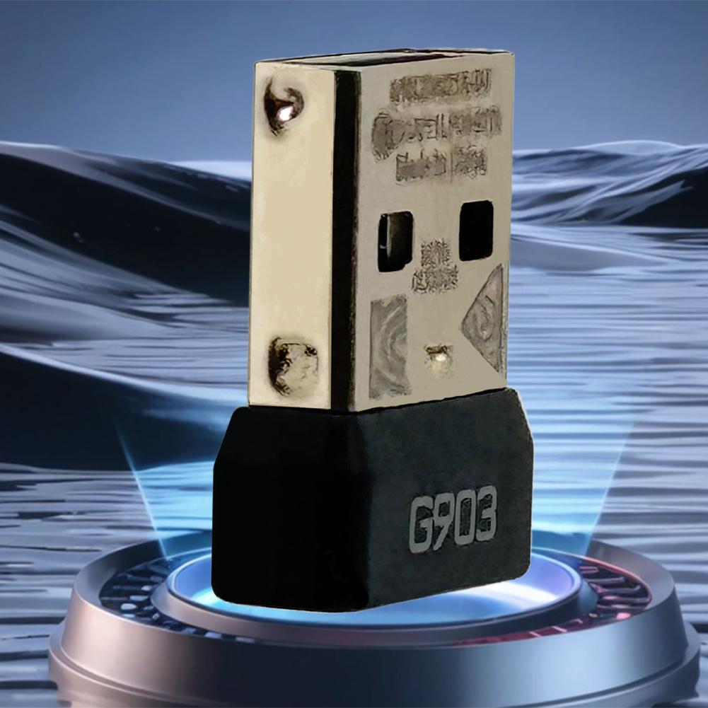 2.4Ghz USB Receiver For Logitech G903 Mouse Plug And Play Wireless USB Dongle Adapter Portable Gaming Mouse Receivers Adapters