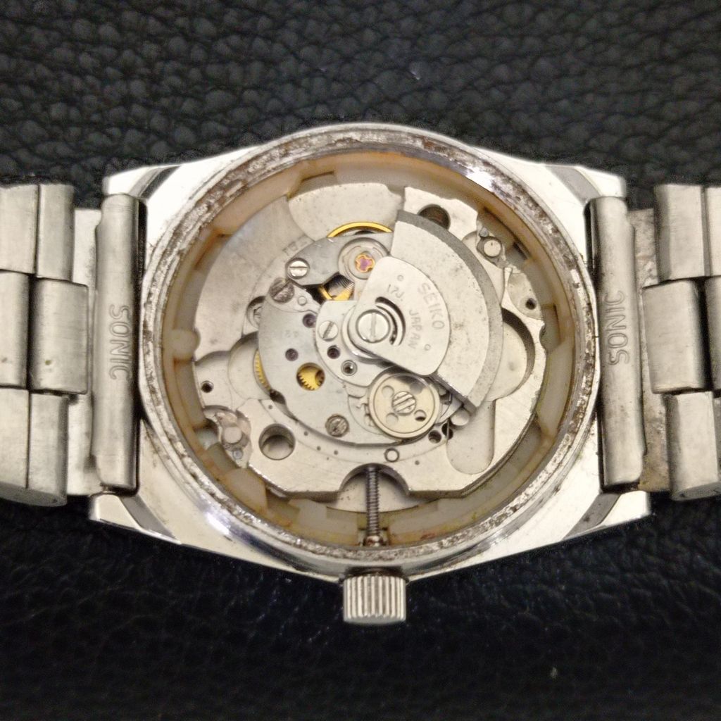 VINTAGE SEIKO 5 AUTOMATIC JAPAN BOY ORIGINAL DIAL WATCH a704281-1 R213i-a704281