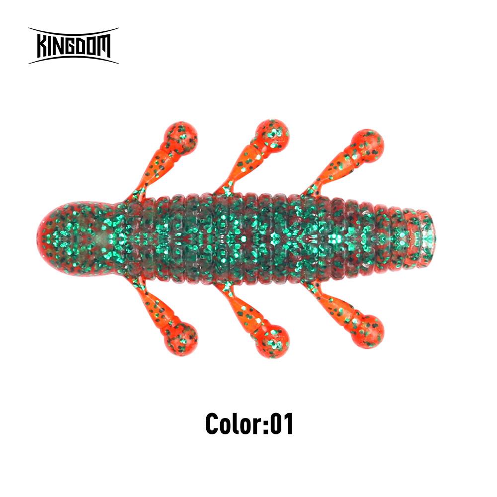 Kingdom Przynęty wędkarskie 45 mm 55 mm 3,2 g 6 g Miękkie przynęty Tonący PCV Miękkie przynęty Sprzęt wędkarski 8 szt. Przynęty sztuczne Przynęty Woblery Miękki robak