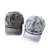 Women's Summer New Style Washed Hole Baseball Hat Trendy Custom Logo Baseball Hat