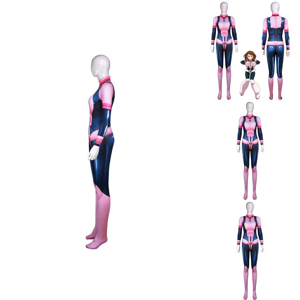 Mein Boku No Hero Academia Ochaco Uraraka Body Jumpsuit Premium Qualität Anime Cosplay Kostüm Für Fans
