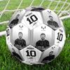Messi Und Sein Signatur-Fußball Größe 5 Maschinengenäht Indoor/Outdoor Universeller Fußball Überraschungs-Kollektion Geschenk