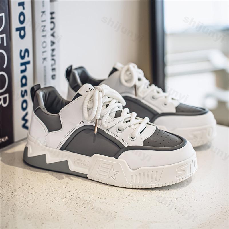 Fashion Men's 2025 Spring Versatile Wear-resistant Sports Flat Shoes Outdoor Sports Fashion Trend Comfortable Non slip Chunky sneakers
