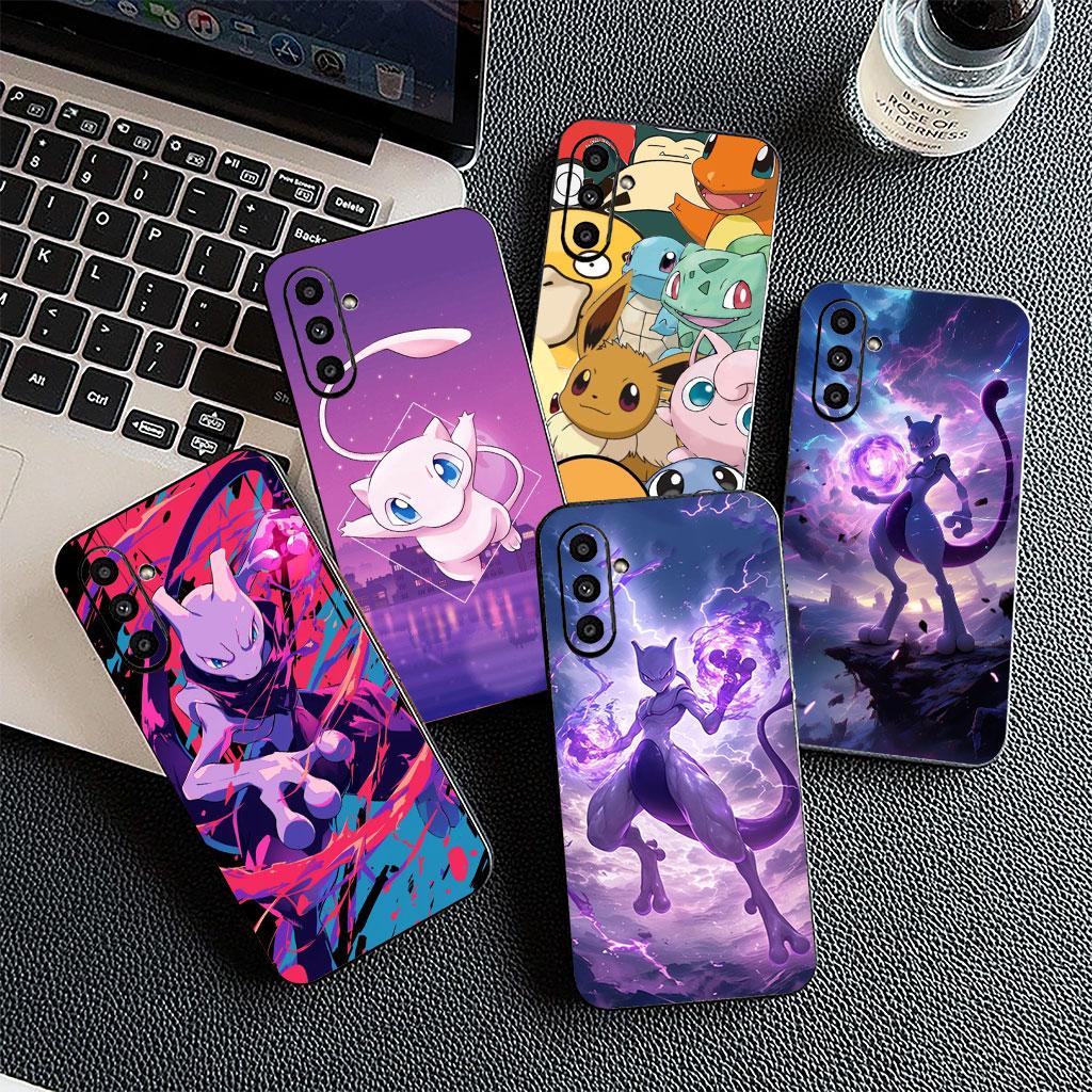 Phone Cover for Xiaomi Redmi Note 14 13 Pro Plus ProPlus 14C A4 13C Pro+ 5G Casing Case Mewtwo P-Pokemons Mew two P-Pikachus