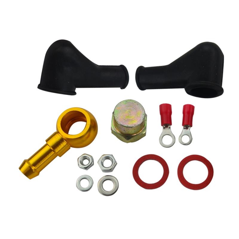 

HOSE Adapter Connector 8Mm Tube Tail FUEL PUMP BANJO FITTING KIT 044 For JR Hose як показано кольору