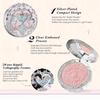 Flowerknows Swan Ballet Serie Geprägte Rouge Palette Süßes Make-up Koreanisch Langanhaltend Wasserdicht Gesichtsrouges