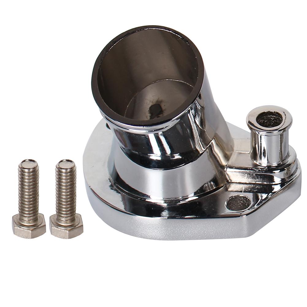 Water Neck For Ford Chrome Thermostat Housing 260 289 302 347 351W O Ring SBF SB