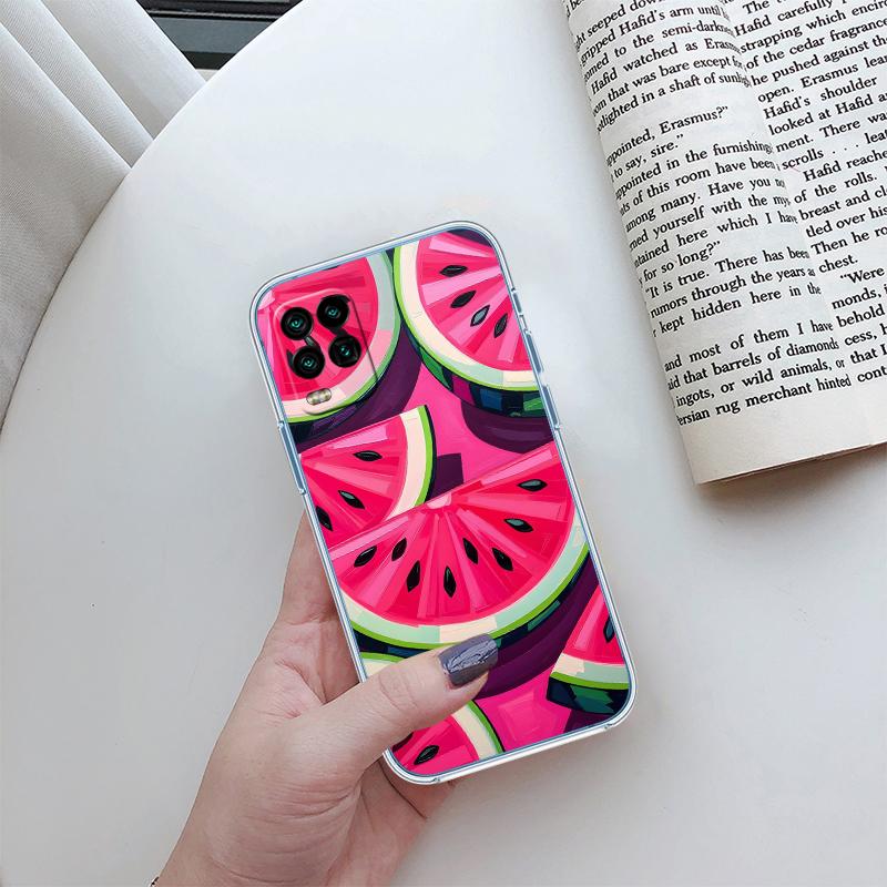 RA8 Cartoon Fruit Watermelon Case for Motorola E13 E15 E20 E22 E22I E22S E30 E32 E40 E7 E7I G Plus Power Play Stylus G22 G14