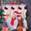 18 Inches Christmas Stockings, Large Size Cable Knitted Xmas Stocking for Kids, Fireplace Hanging Stockings for Family Holiday Party Decorations