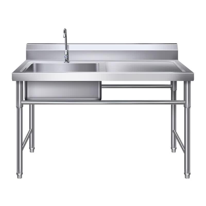 Commercial Stainless Steel Single Bowl Sink with Stand