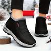 Allseason Thermal Insulated Slip-On Shoes - Non-Slip Sole Winter Boots, Beige, All-Season Indoor/Outdoor Footwear for Men & Women-Easy Slip-On Design
