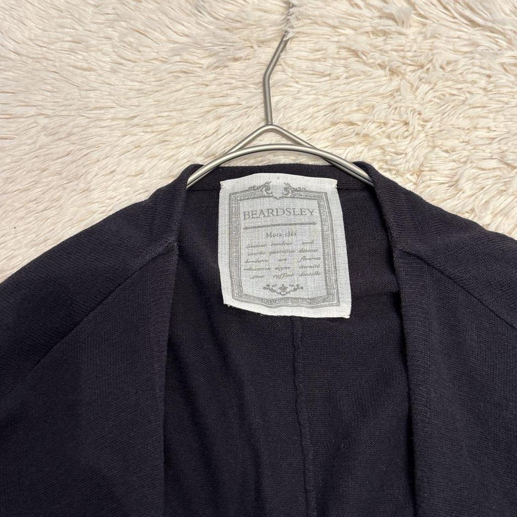 Used Beardsley Cardigan Dolman Loose Black Cooling Protection Cover