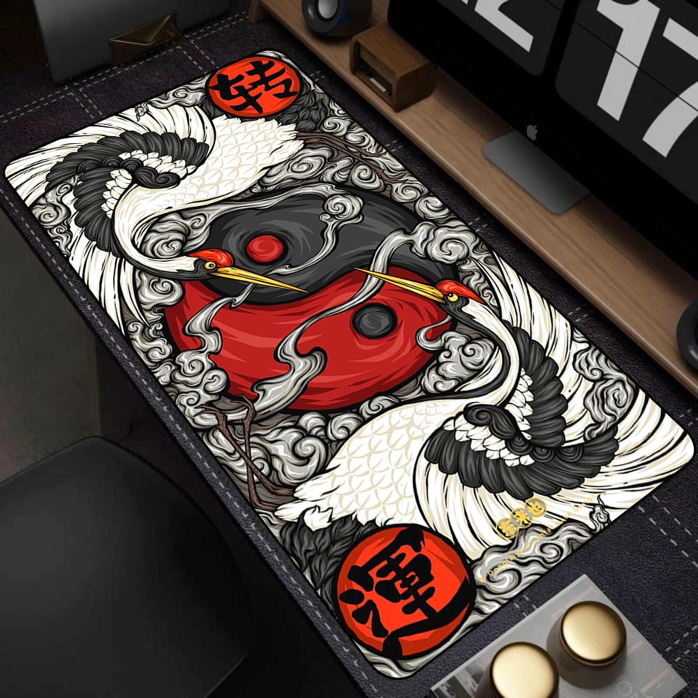 Dragon Mouse Pad Desk Mat Office Rug Mouse Mat Mause Pad Xxl totem Big Mousepepad Gaming Accessories Mausepad Deskmat 1200x600