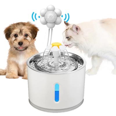 Automatisk Husdjursvattenautomat med Rörelsesensor Filterfontän Universell Infraröd USB-driven Detektor Hund Katt Tillbehör