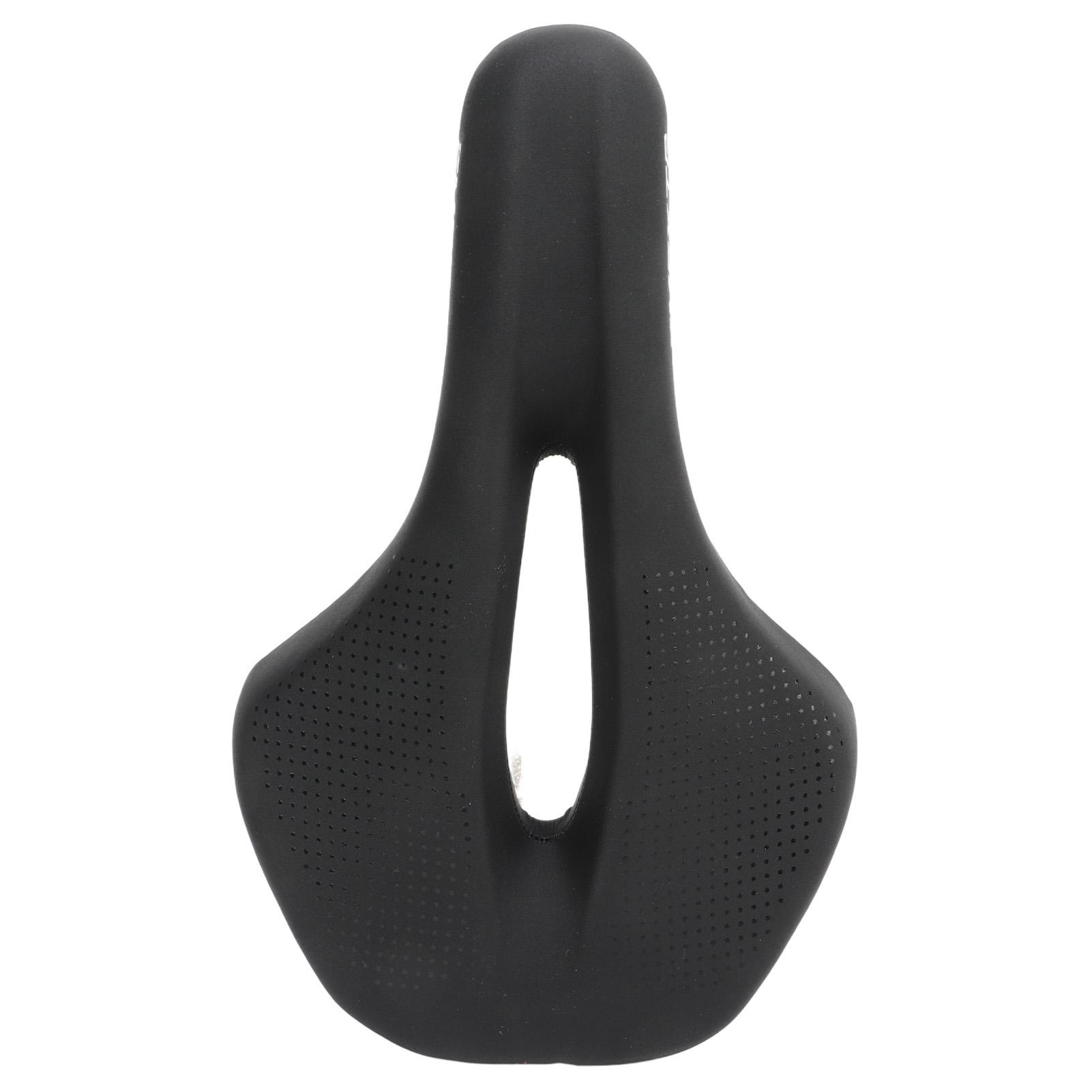 Bike Saddle Breathable Shock Absorbing Waterproof Soft Memory Foam Padded Bicycle Cushion with Tail Light