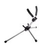 Tickas Foldable Soprano Saxophone Stand with Carrying Bag - Portable Metal Floor Stand Holder