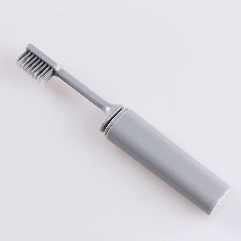 1pcs Portable Folding Bamboo Products Travel  Toothbrush Camping Hiking Outdoor Easy To Carry Foldable Portable Toothbrushes