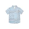 Cashew Flower Shirts Unisex Sky Blue Lapel Moderate Other 31WSH3131-14S