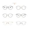Women Men Round Finished Myopia Eyeglasses Anti Blue Light Short Sight Spectacles Diopter -0.5 -0.75 -1.0 -1.25 -1.5 -2.0 To -8.0