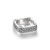 Men's INS Design Thai Silver Retro Open Ring - Unique High Street Personality