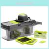 Cutter Vegetable Fruit Slicer Grater Shredder Drain Basket Slicer 8 In Gadgets 1