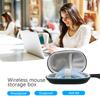 Portable Mouse Storage Bag Double Zipper Waterproof Wireless Mouse Carrying Case with Hand Rope for Logitech M221/M220/M185/M170