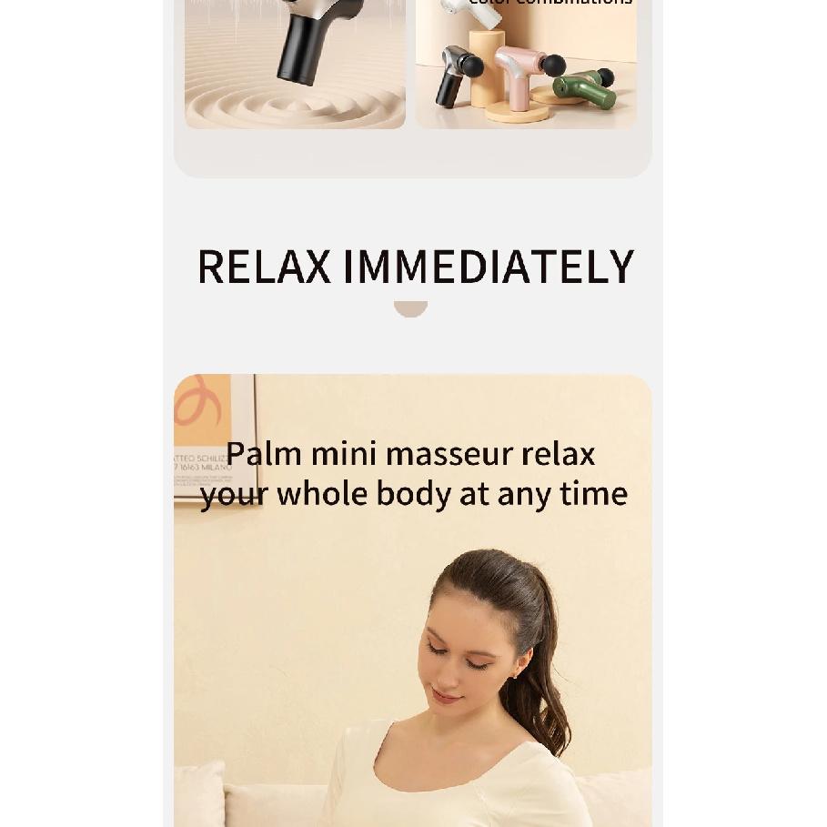 10 head fascia gun electric vibration massage gun for relaxing the body and massaging handheld impact massager