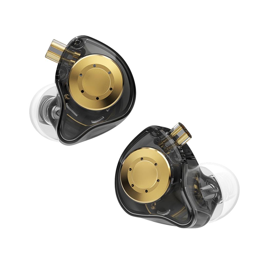 In Ear Stage Monitor Headphone Dual Magnetic Dynamic Unit Earphone Shock Bass Earbuds with 0.75mm Detachable Cable