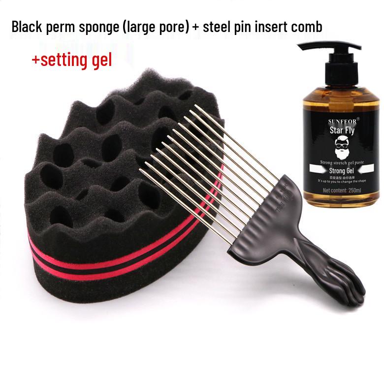 Black Afro Styling Sponge for Hip-Hop & Dreadlocks
