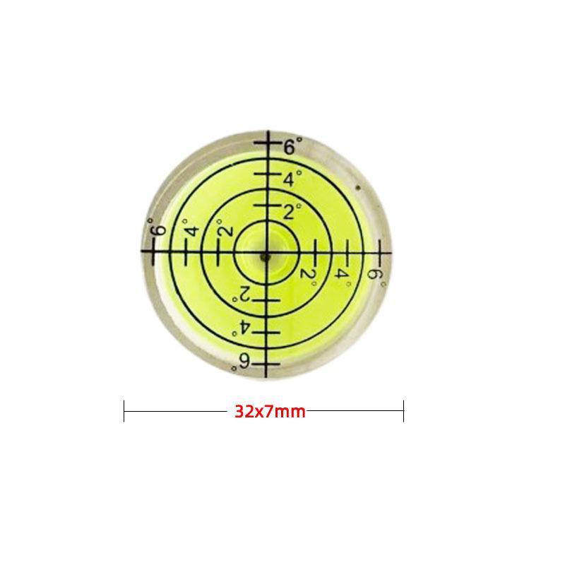 

32 мм акриловая универсальная линейка с пузырьковым уровнем 32x7mm level bubble