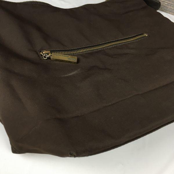 Ralph Lauren Shoulder Handbag Dark Brown(USED)