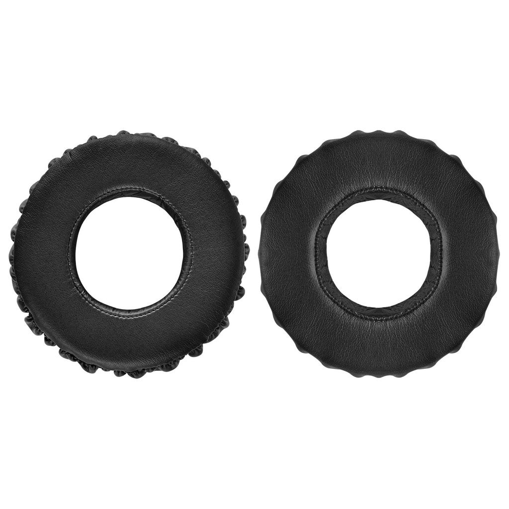 Geekria QuickFit Ear Pads, Compatible with Sony MDR-XB1000 Headphones, Earpads/Ear Cushions/Ear Cups (Protein Leather/Black)