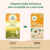 ORGANIC INDIA Po prostu Rumianek Ziołowe Torebki Herbaciane Dla Spokojnego Relaksu I Ukojenia 25 Torebek Dla Komfortu Przed Snem (25NX1.6G)