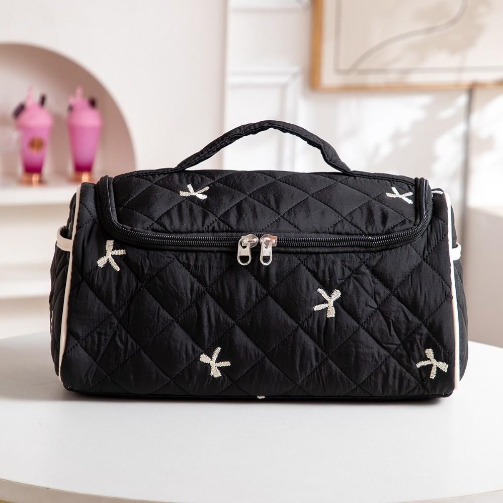 Large Capacity Travel Cosmetic Bag Shockproof Women Toilet Wash Bag Hair Care Accessories