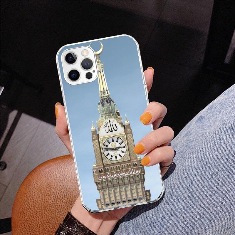 Islam Muslim Mosque Phnoe Case for Iphone 17 Air 16 16E 11 12 13 Mini 14 Plus 15 Pro Max 7 8 + SE 2020 Phone Cover Coque
