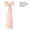 16Pcs/Set Large Bow Kit Giant Pink White Bow with Mini Bows DIY Satin Tulle Bow Wedding Bridal Baby Shower Birthday Party Wall Hanging