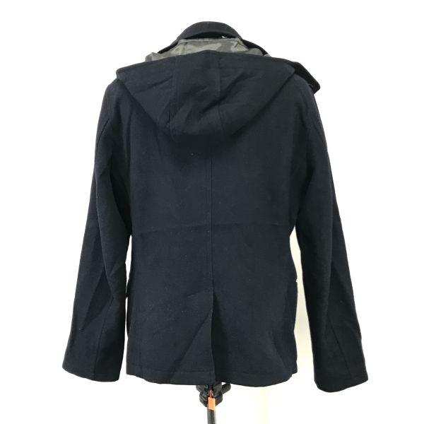 Boycott Krátký dvouřadý kabát 4 L Černý(POUŽITÝ)