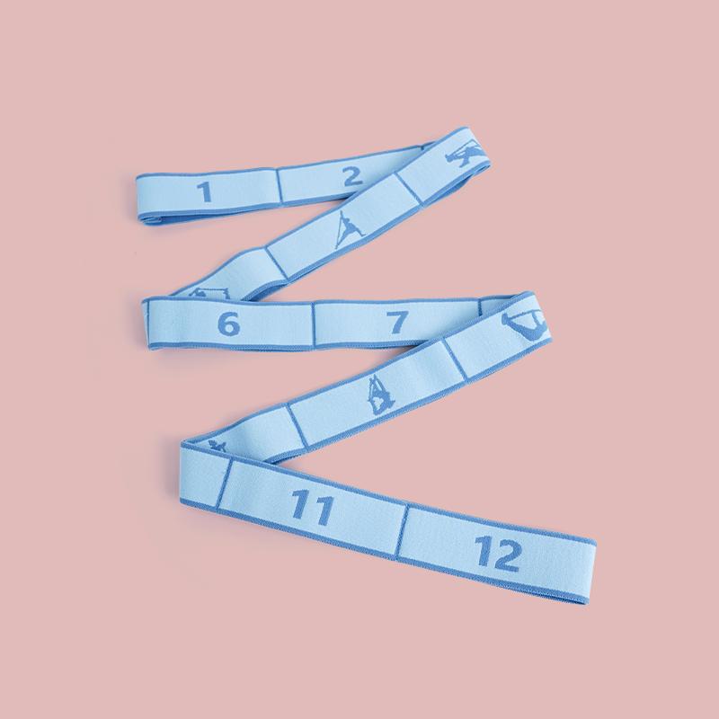 High Elastic Yoga Stretch Band Resistance Rope for Fitness Pilates Dance Gym Training Exercise Pull Rope with Durable Material